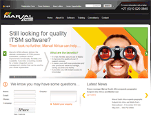 Tablet Screenshot of marvalsa.net